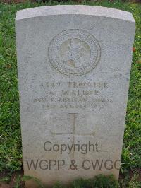 Dar Es Salaam War Cemetery - Walker, A